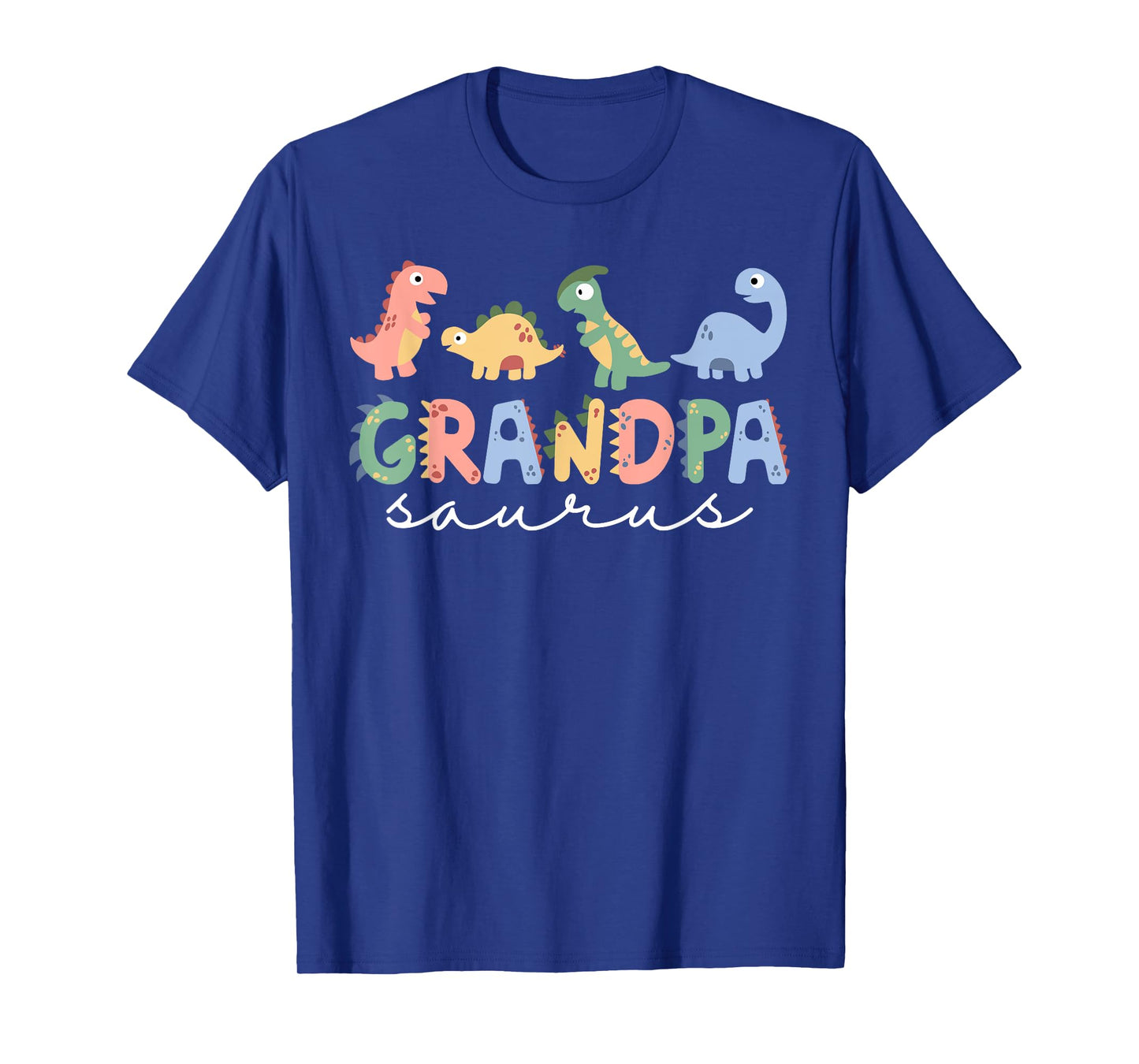 Funny Grandpa Saurus T Rex Dinosaur Grandpa Saurus Family T-Shirt