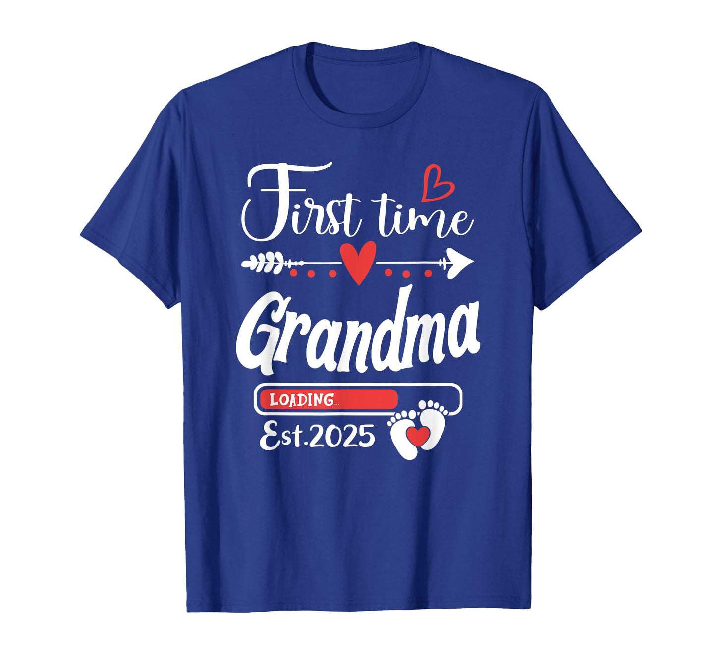 First time Grandma 2025 Soon to be Grandma, Baby Reveal T-Shirt