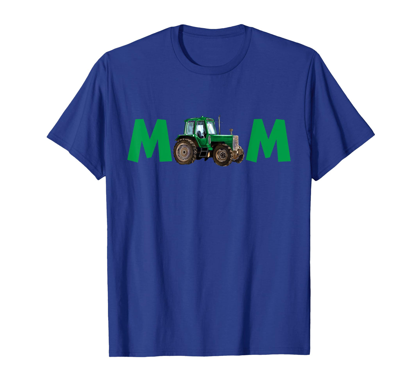 Mama Mom Of The Birthday Boy Farm Tractor Family Matching T-Shirt