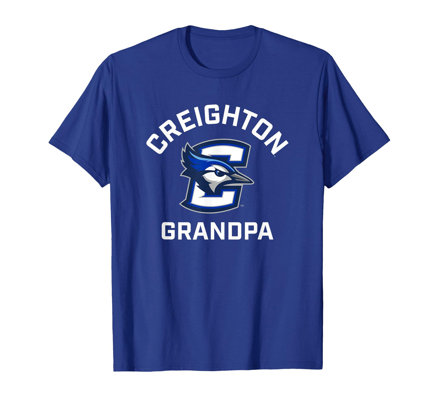 Creighton University Bluejays Arched Grandpa T-Shirt