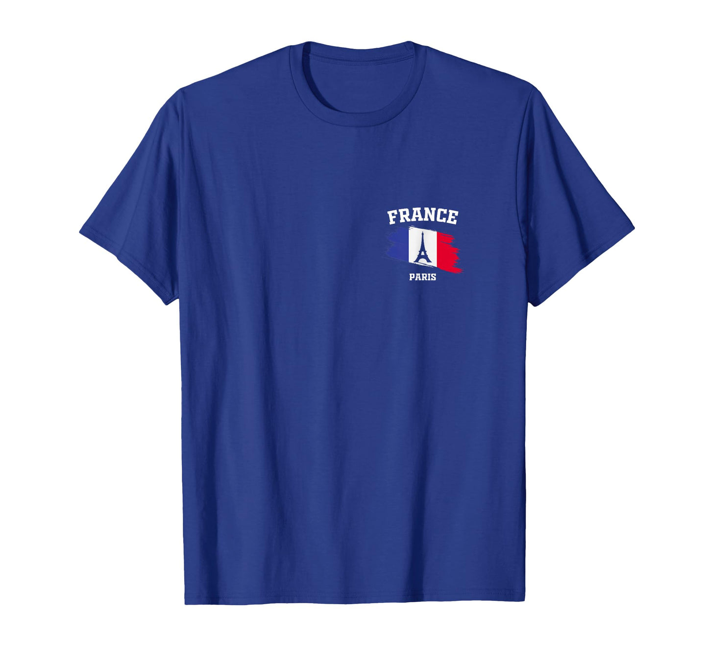 Eiffel Tower Paris France French Flag Vacation Parisian T-Shirt