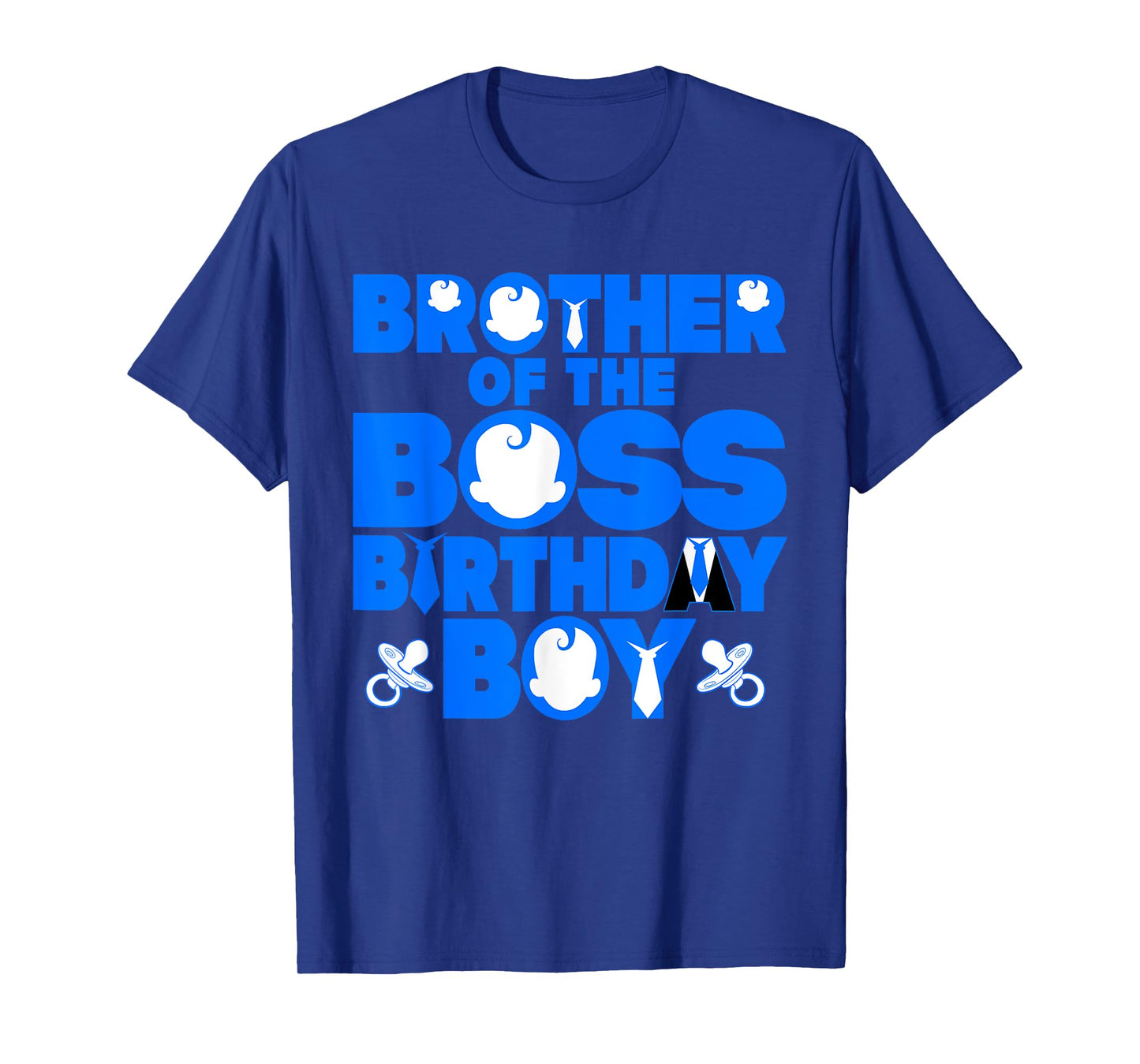 Brother Of The Boss Birthday Boy Baby Family Decorations T-Shirt