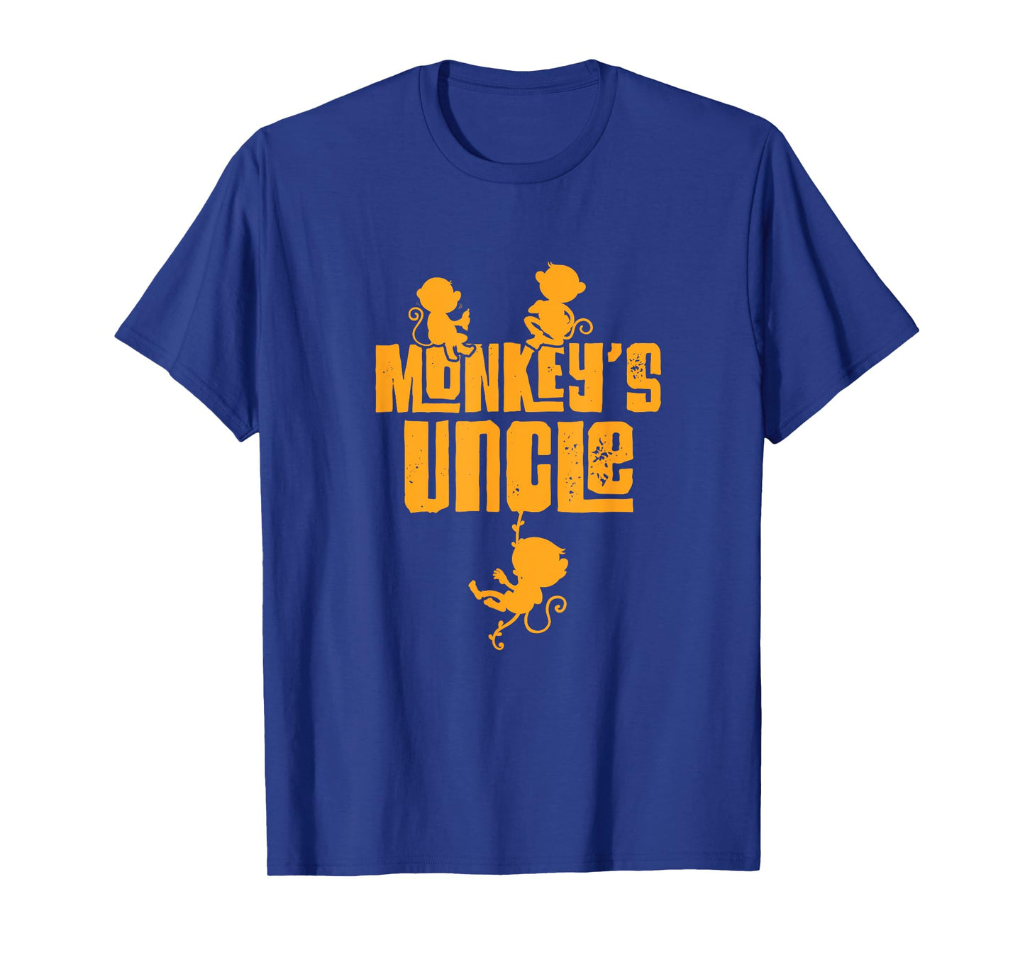 Monkey's Uncle Funny Monkey Matching Nephew T-Shirt