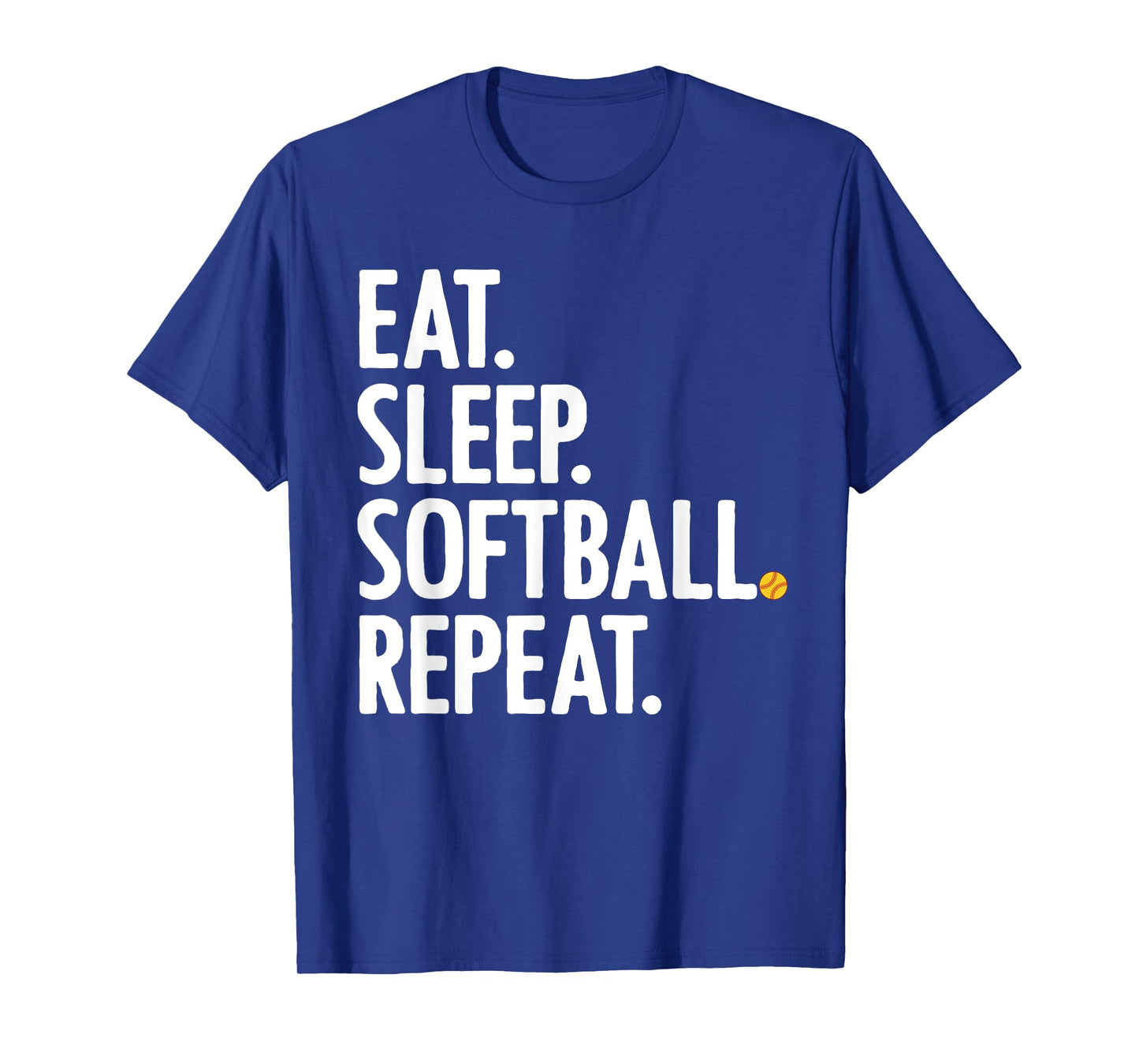 Cool Softball For Men Women Pitcher Catcher Player Eat Sleep T-Shirt