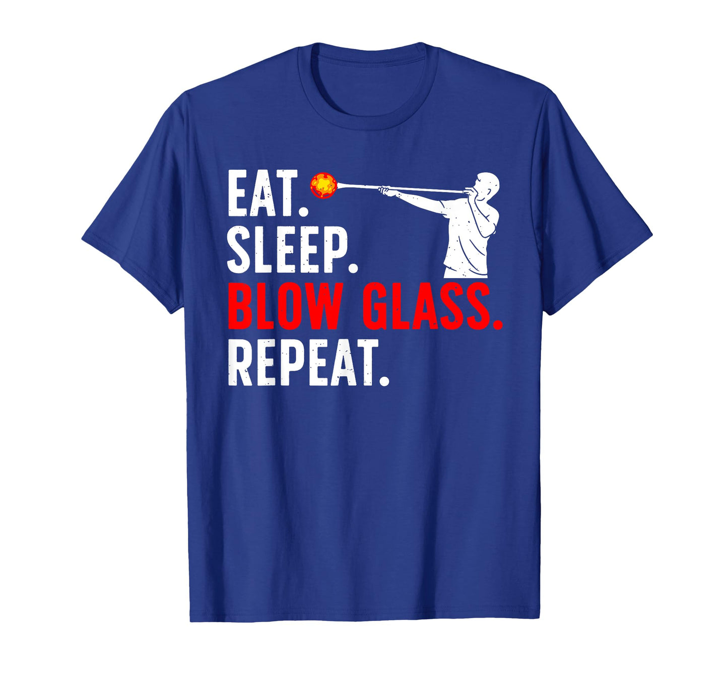 Funny Glassblowing For Men Women Glass Blowing Glassblower T-Shirt