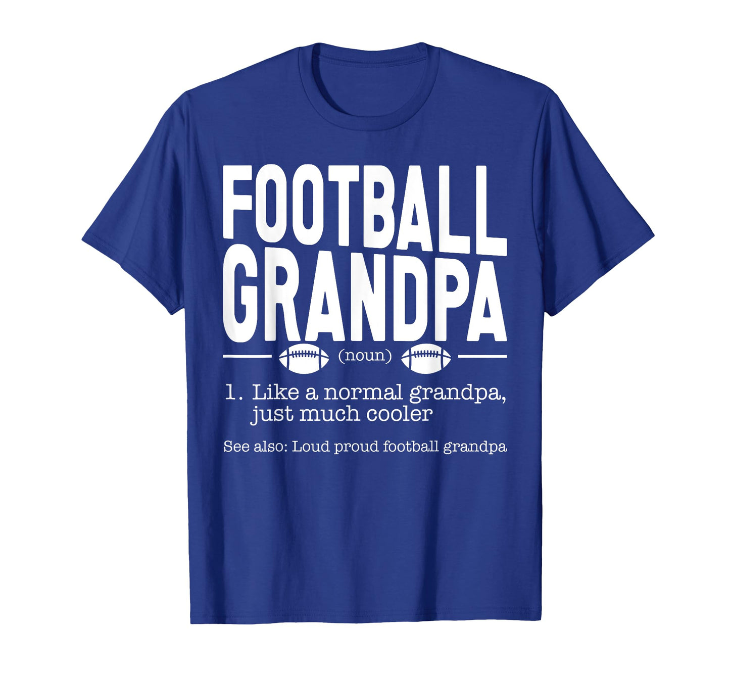 Football Grandpa T-Shirt