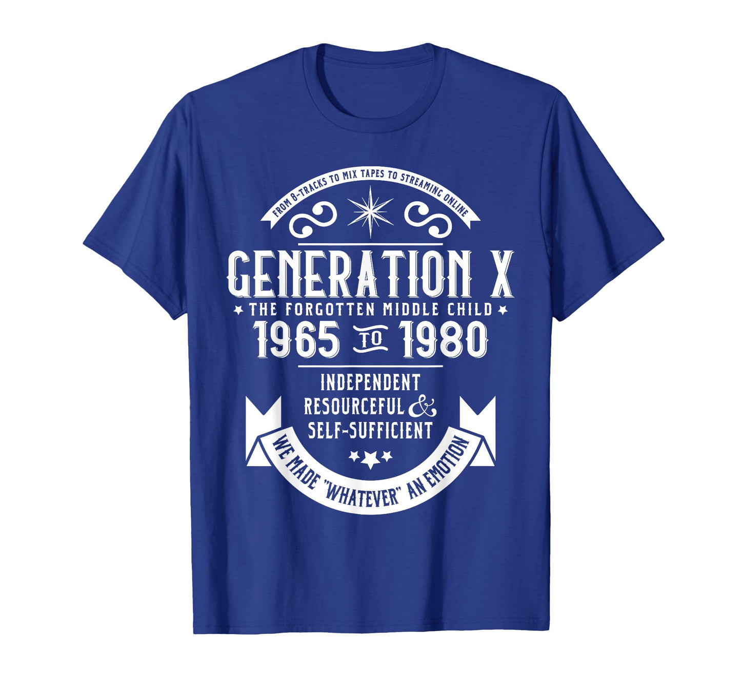 Vintage Generation X 1965 1980 Gen-Xers Sarcastic T-Shirt