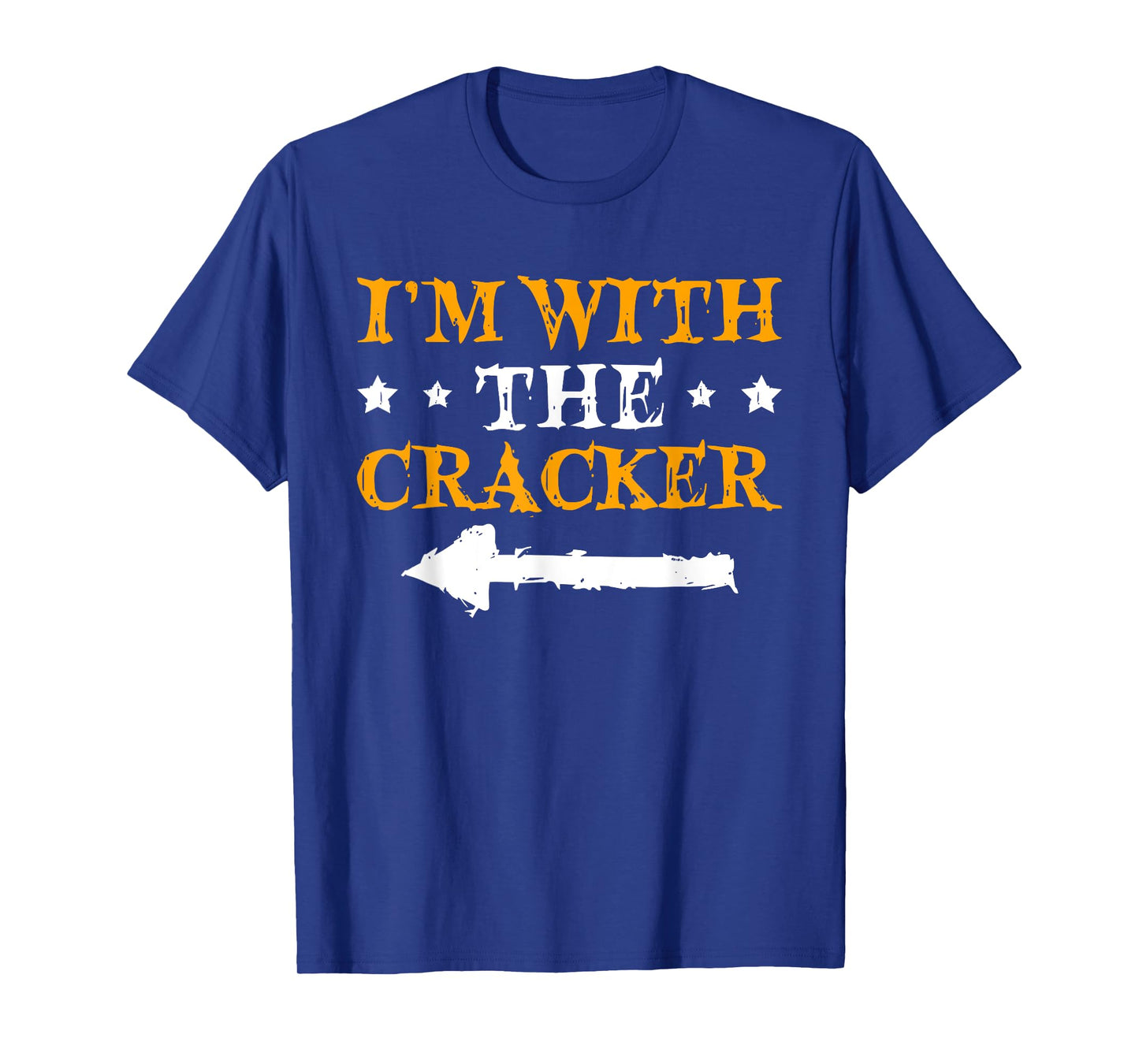 I'm With The Cracker Funny Couple Halloween T-Shirt