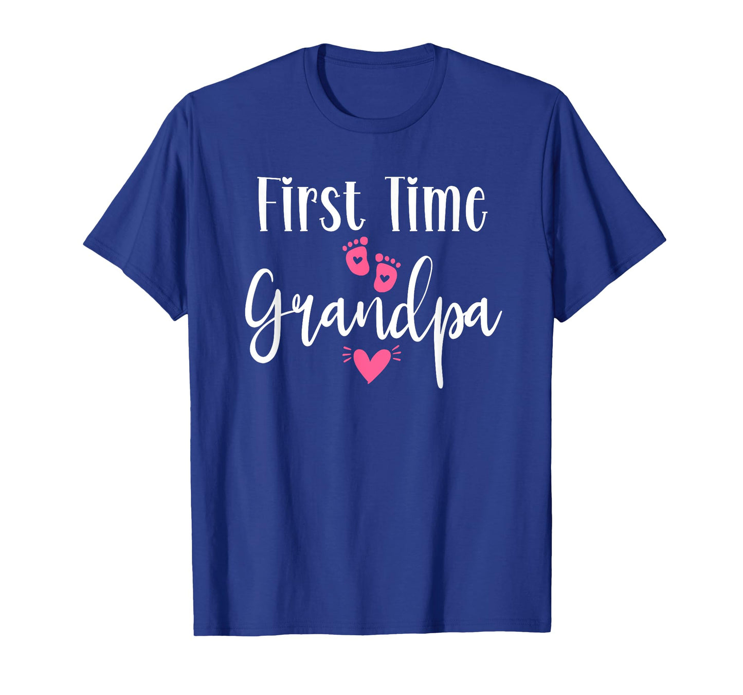 First Time Grandpa Pregnancy Announcement Girl T-Shirt