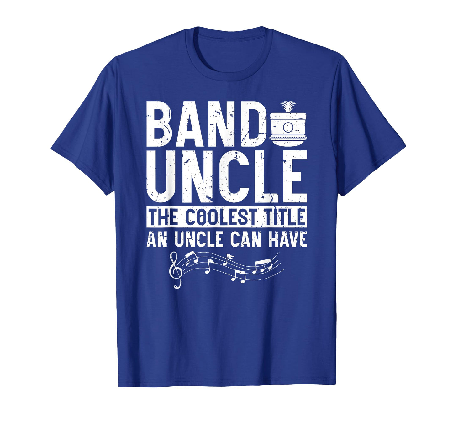 Band Uncle The Coolest Title Marching Band Uncle T-Shirt