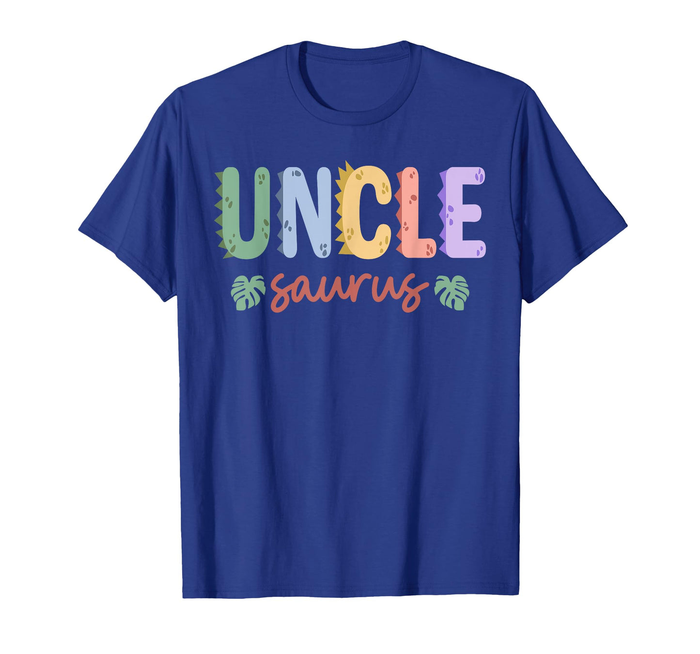 Uncle Saurus Rex Dinosaur Birthday Squad Crew Family T-Shirt