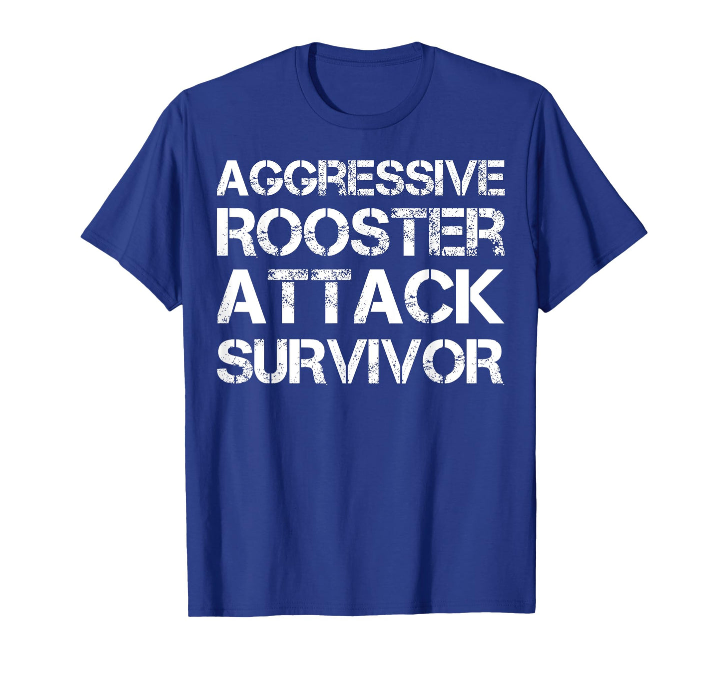 Aggressive Rooster Attack Survivor T-Shirt