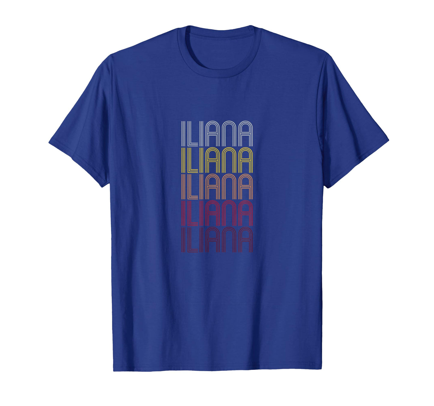 Iliana Personalized First Name Surname T-Shirt