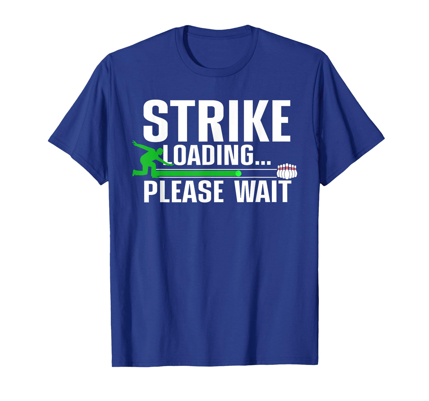 Cool Bowling Art For Men Women Kids Bowler Bowling Player T-Shirt