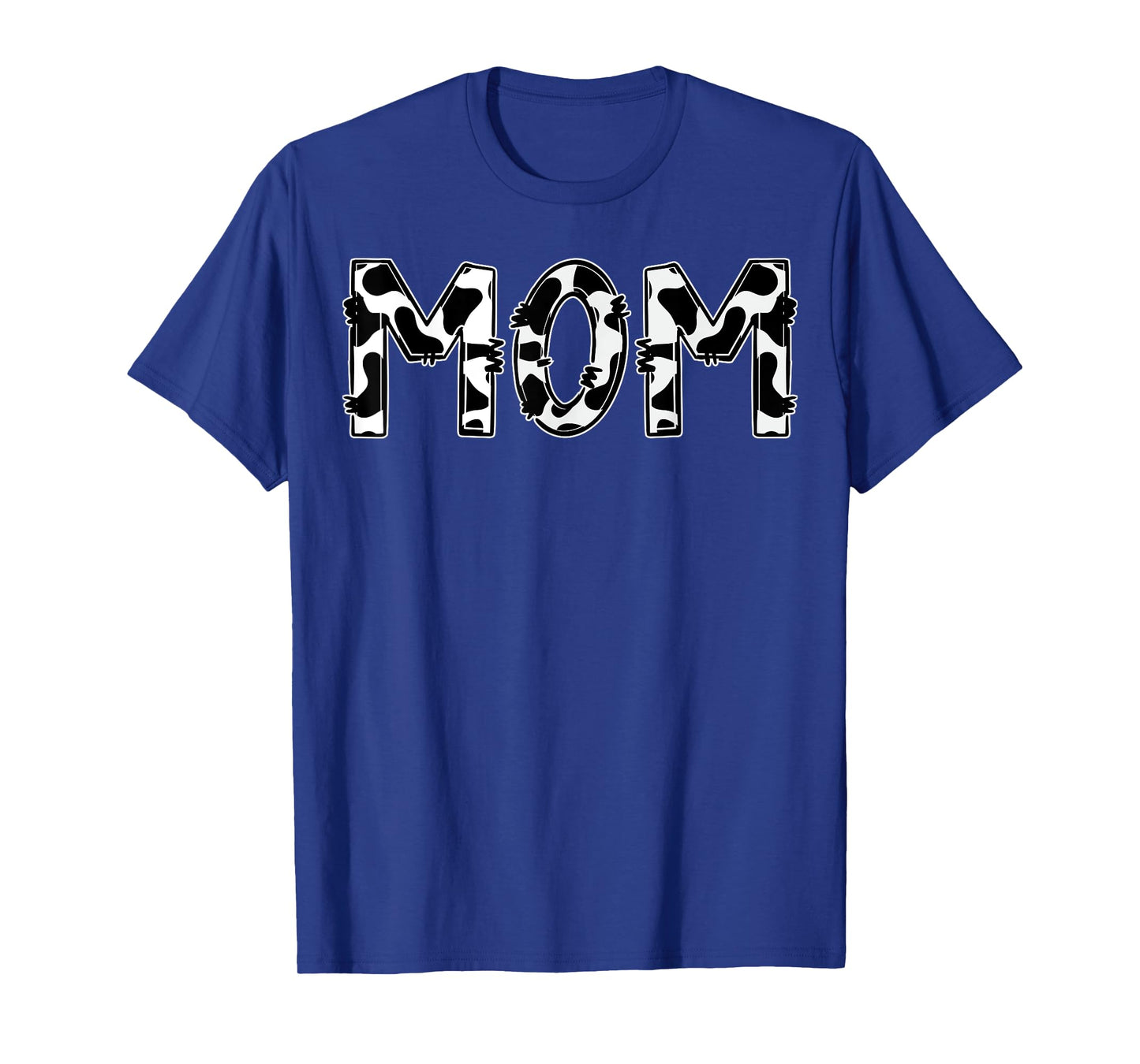 Mom Cow Print Aesthetic Farm Animal Pattern Farmer Cowgirl T-Shirt
