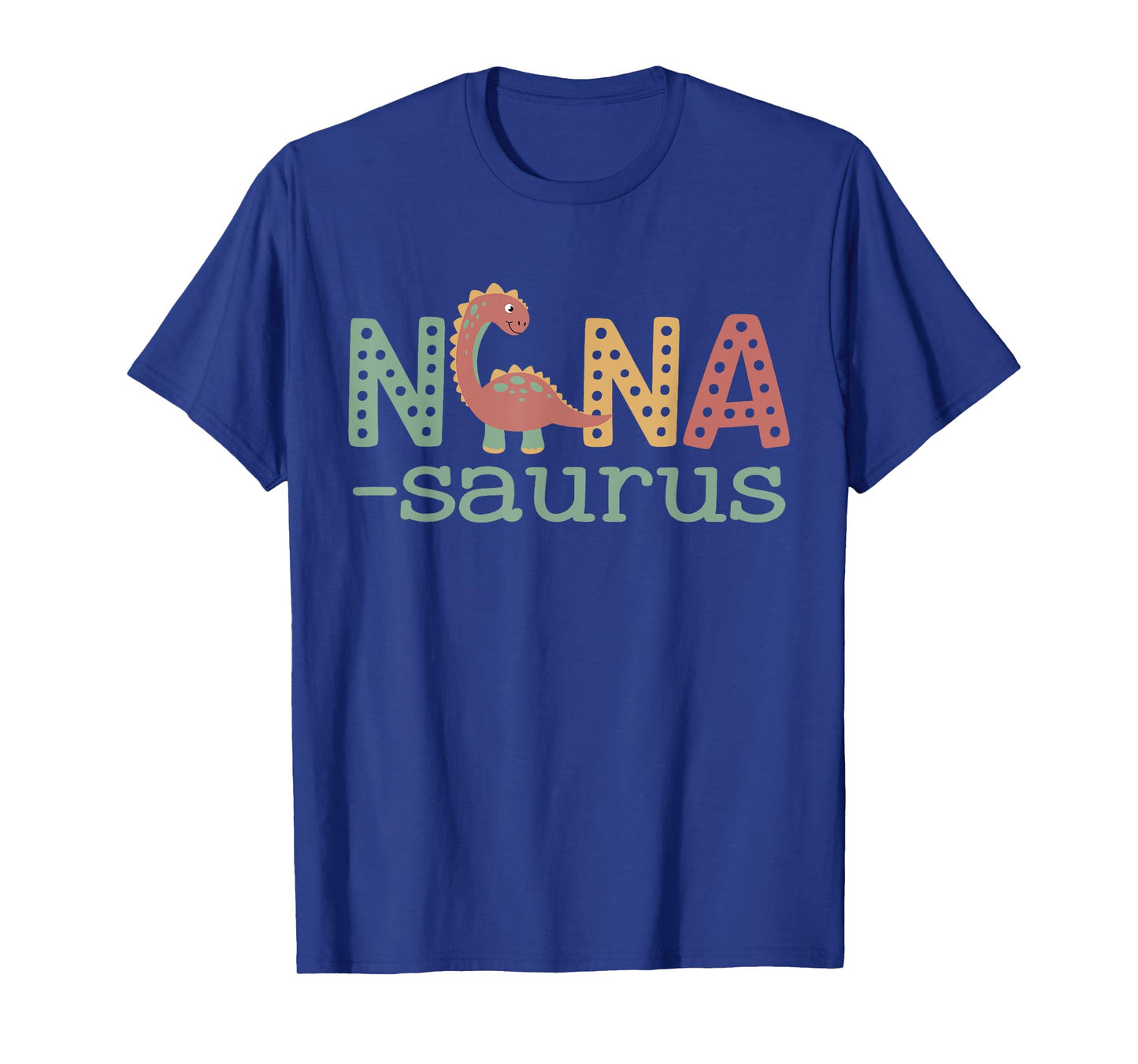 Nanasaurus T Rex Dinosaur Nana Saurus Family Matching Retro T-Shirt