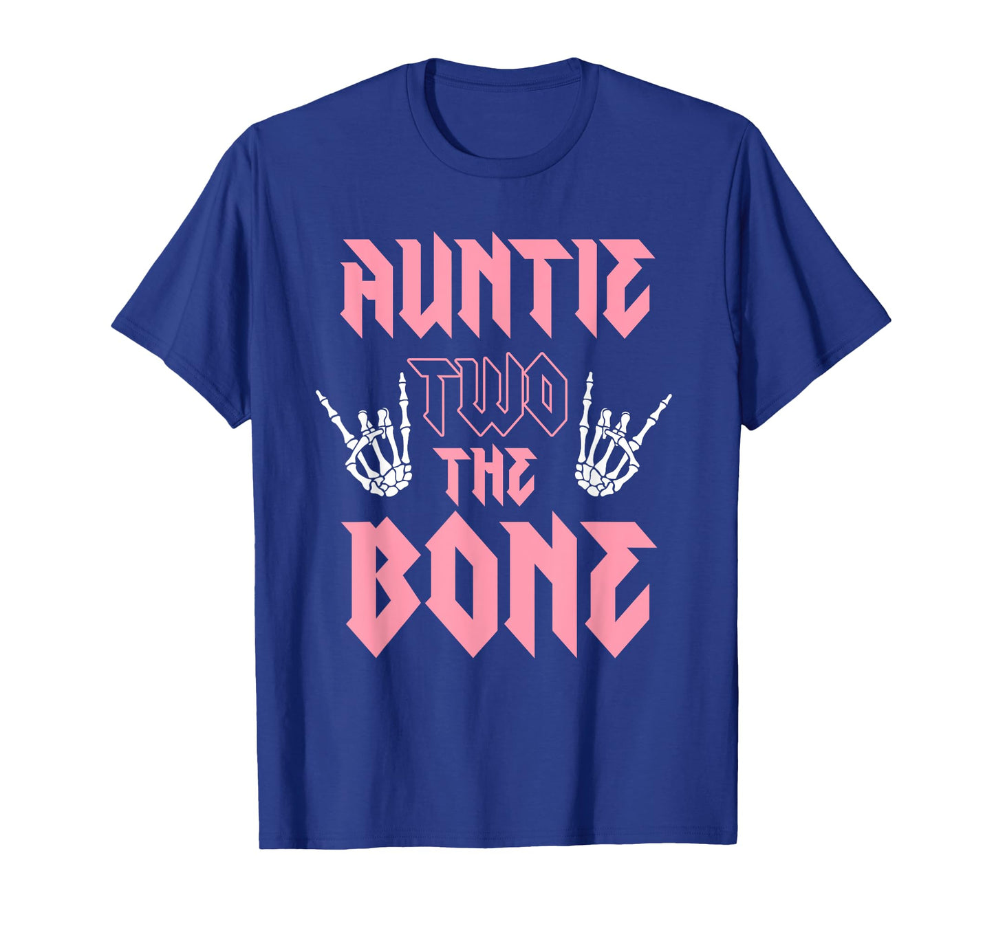 Auntie Two the Bone Birthday 2 Years Old Birthday Girl T-Shirt