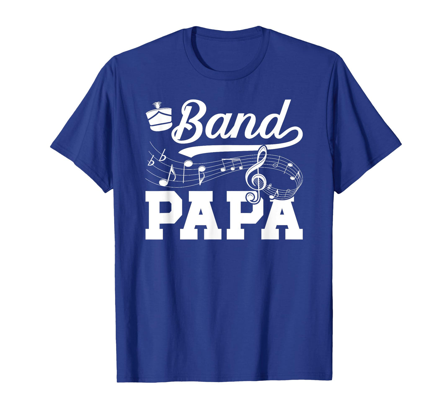 Band Papa Proud Marching Band Papa Grandpa T-Shirt