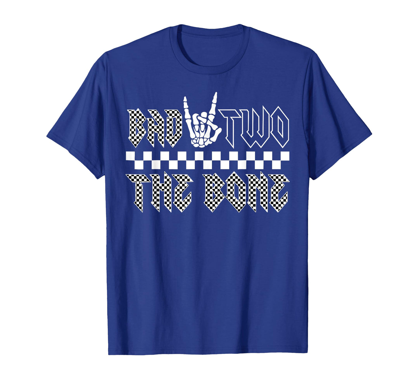 Bad Two the Bone Birthday 2 Years Old Birthday Matching T-Shirt