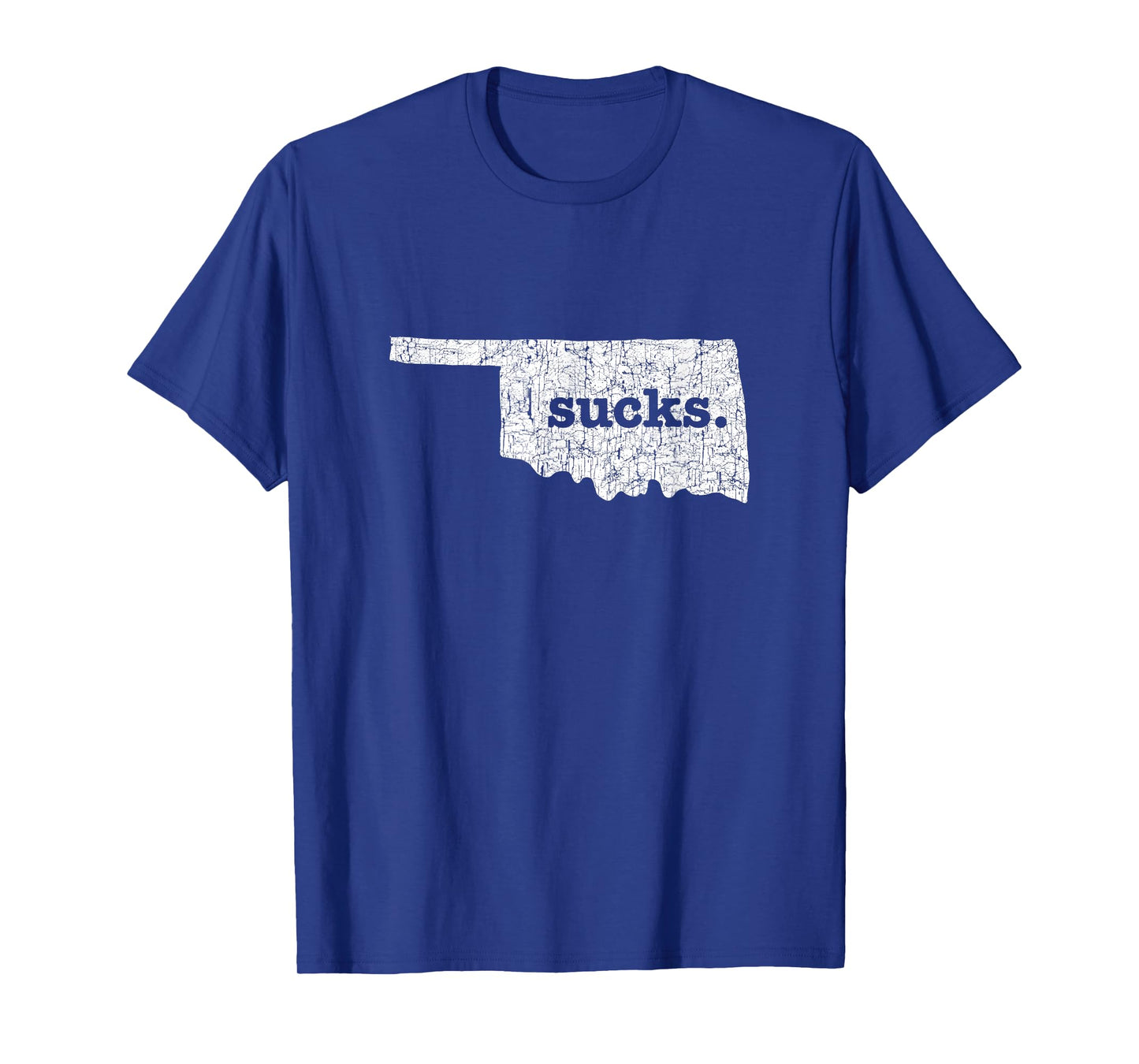 Oklahoma Sucks Funny Retro Style Gag T-Shirt
