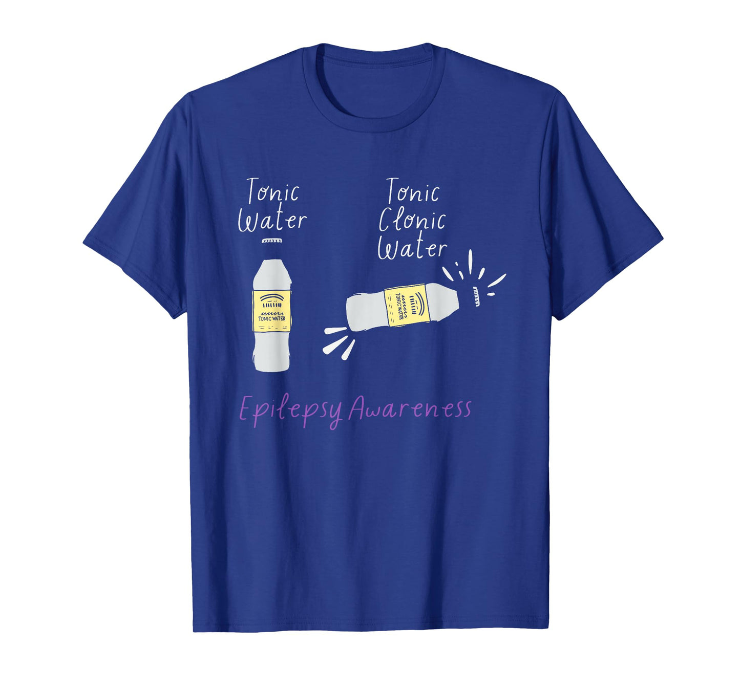 Tonic Water Tonic Clonic Water Epilepsy Awareness Apparel T-Shirt