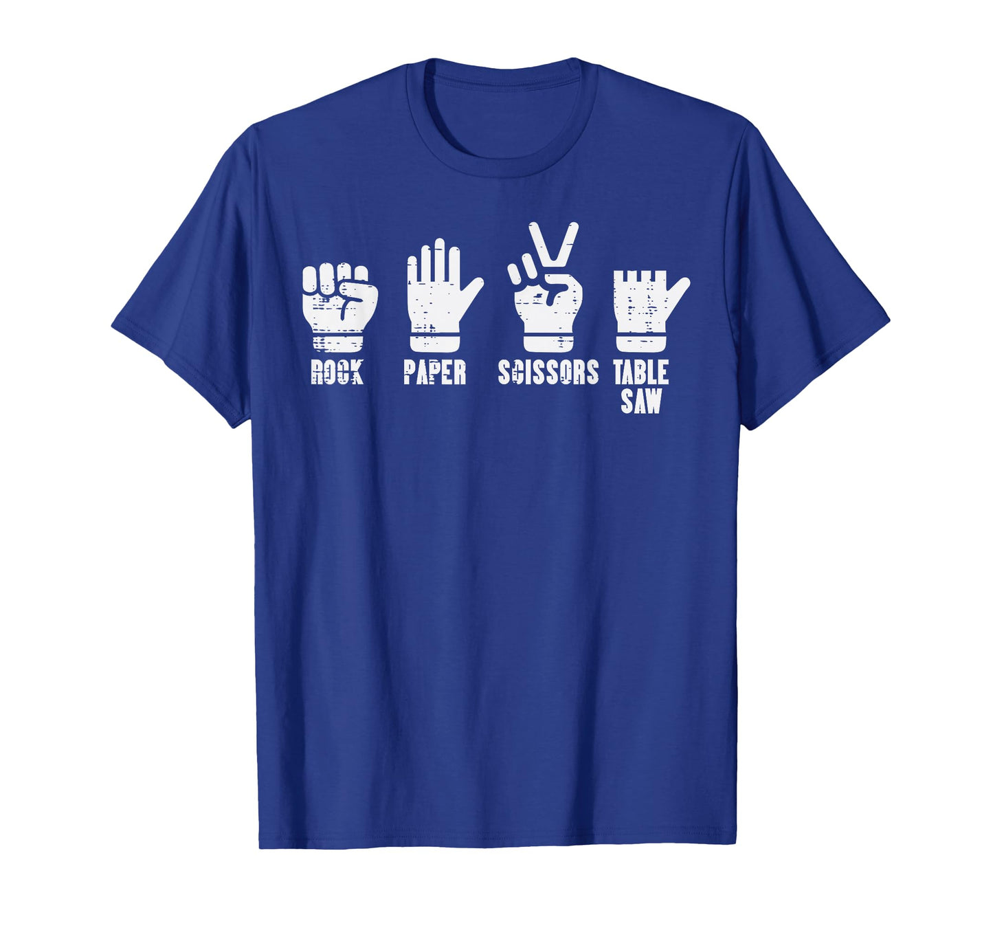 Carpenter Rock Paper Scissors Table Saw Funny Men Women Kids T-Shirt