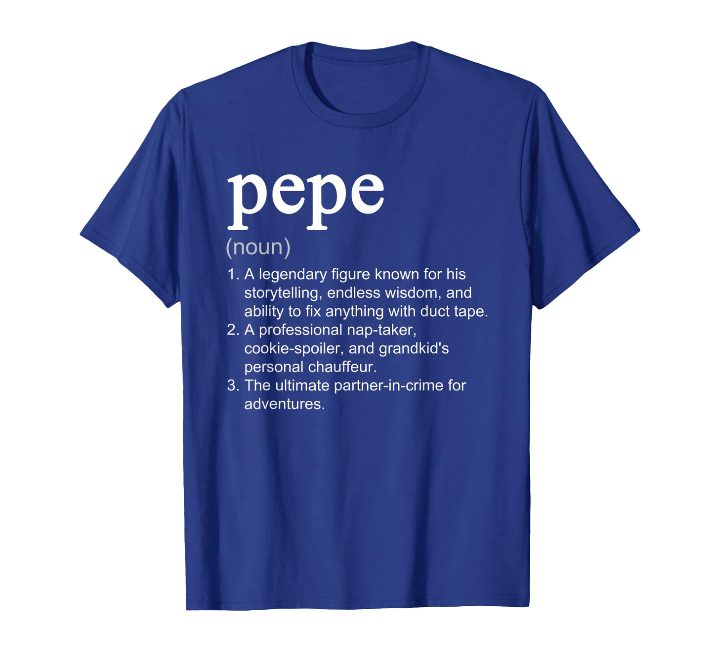 Pepe Definition Funny Noun Cool T-Shirt