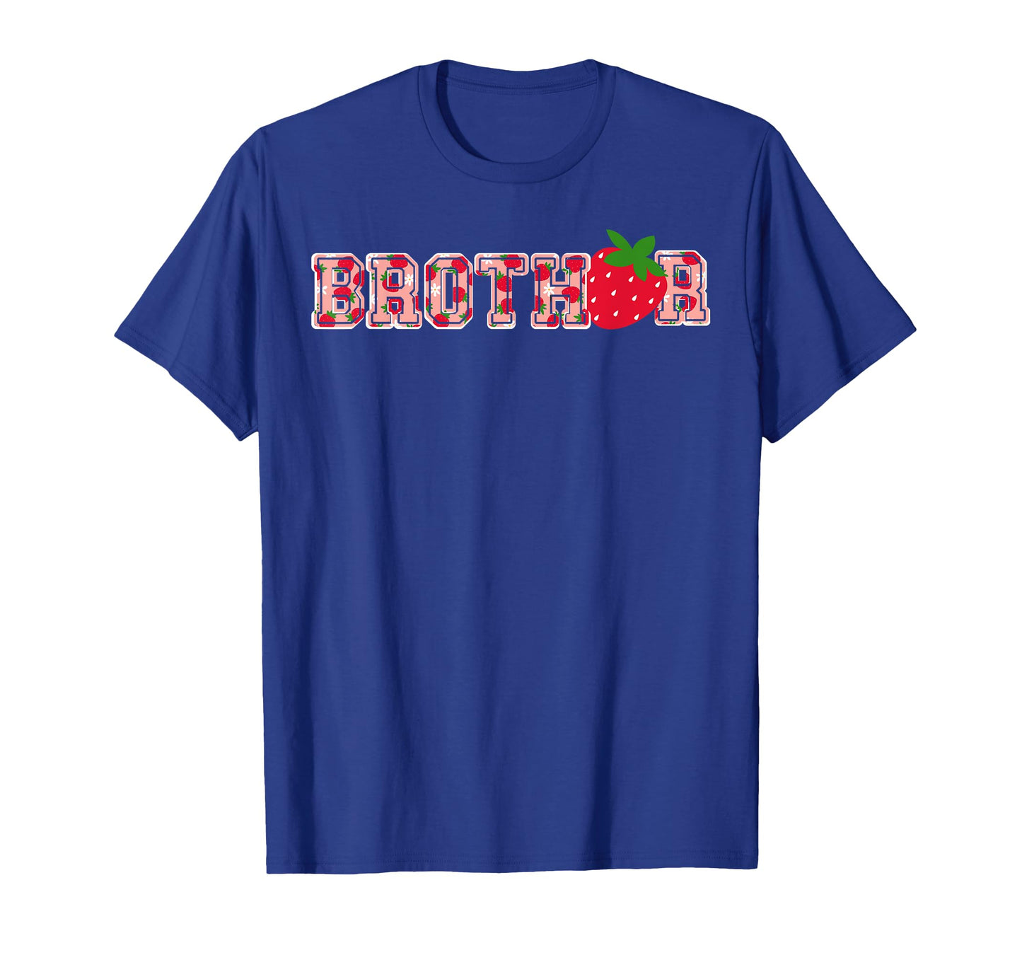 Brother Strawberry First Birthday Berry Bro Funny Strawberry T-Shirt