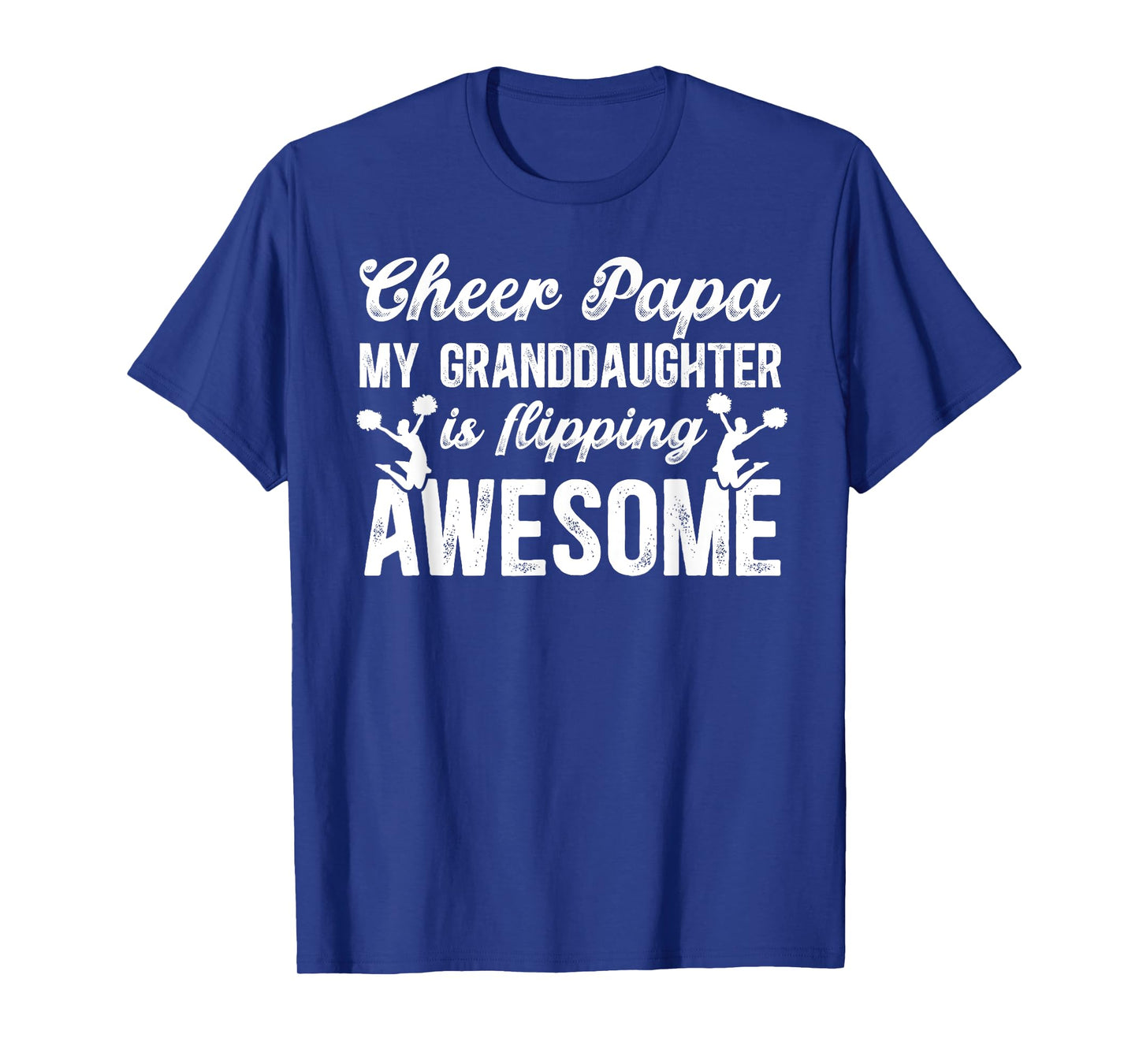 Cheer Papa Cheerleader Papa Cheerleading Papa Grandpa T-Shirt