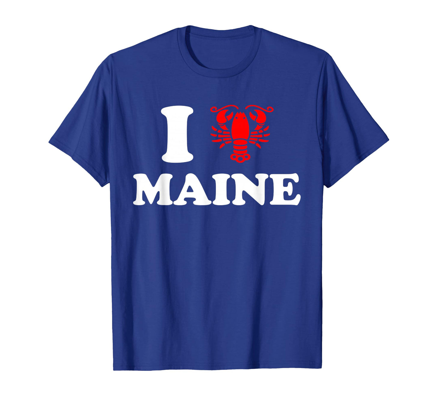 Funny Reacher I Heart Maine Lobster T-Shirt