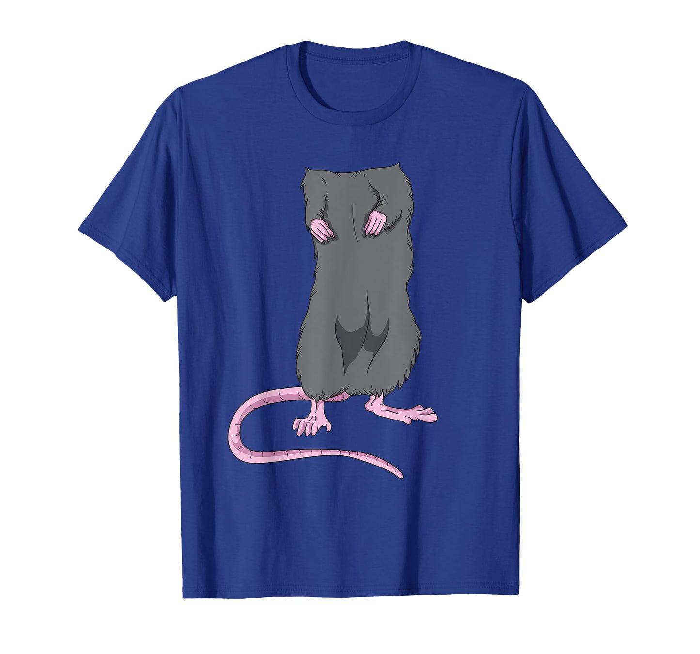 Funny Mouse Headless Halloween Rat Body Easy Costume Outfit T-Shirt
