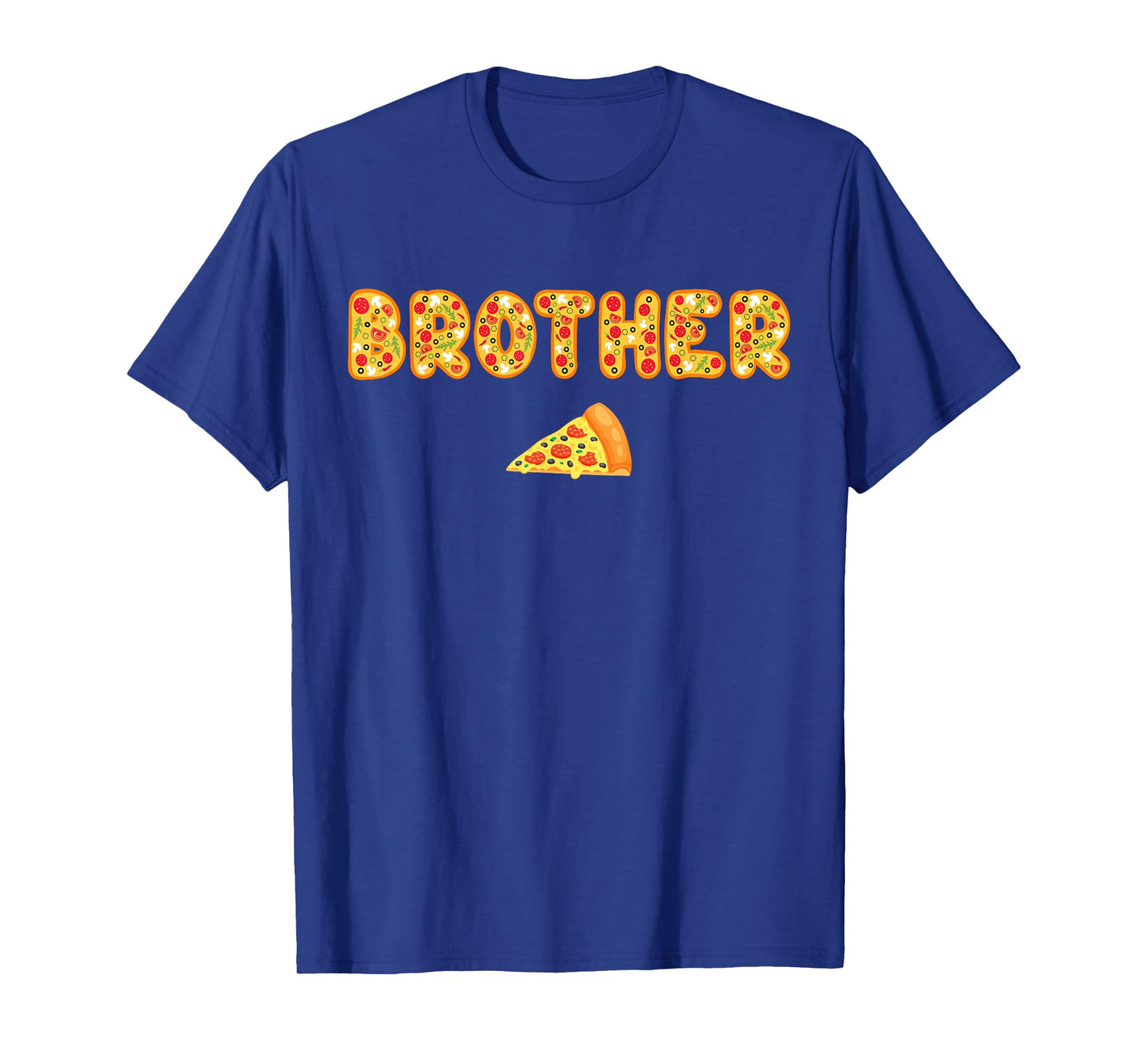 Brother Sister Matching Birthday Squad Crew Pizza Family T-Shirt