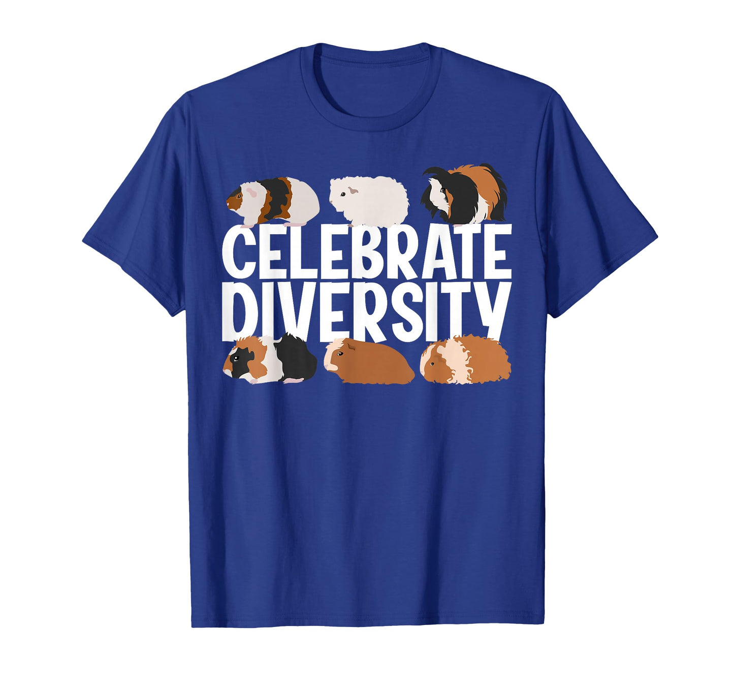 Cute Guinea Pig Art for Men Women Adult Guinea Pig Lover T-Shirt