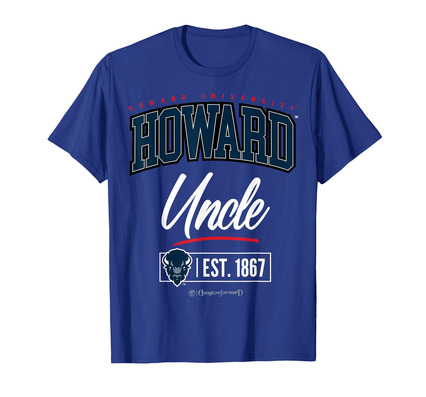 Howard University - HU HBCU Uncle T-Shirt