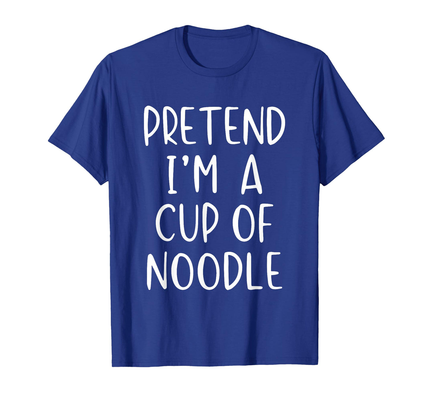 Pretend I'm A Cup of Noodle Costume Halloween Simple Kid T-Shirt