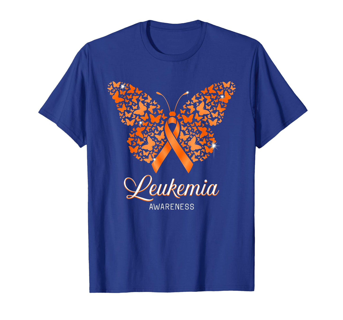 Leukemia Awareness Butterfly Ribbon Support for Everyone T-Shirt