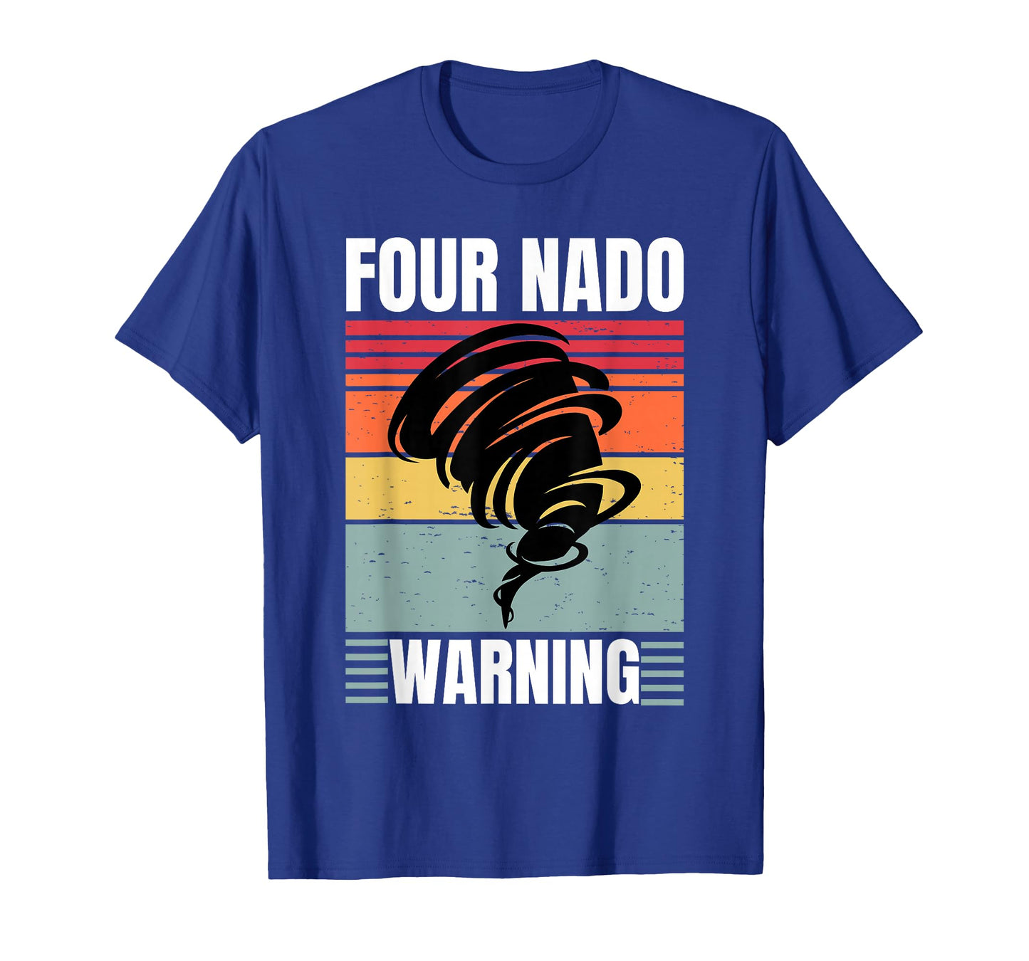 Four Nado Fournado 4th Birthday 4 Years Old Kids Boys girls T-Shirt