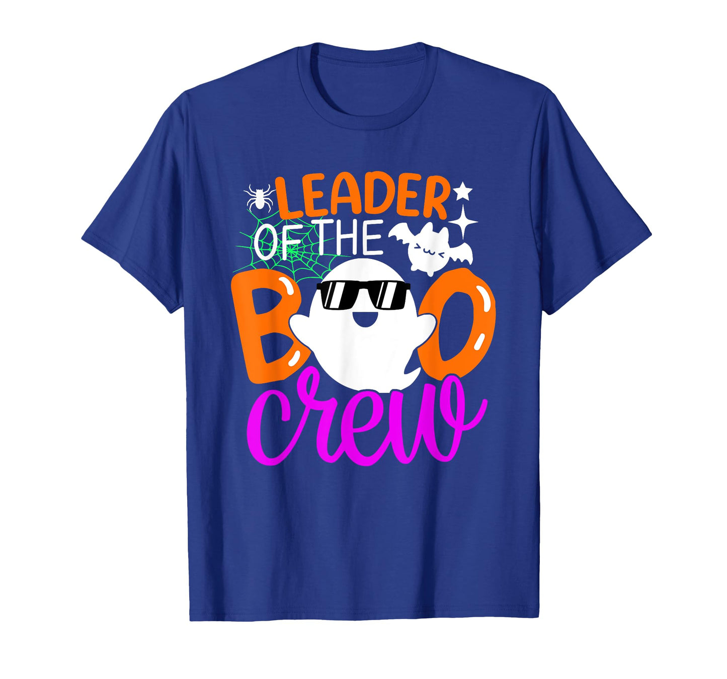 Leader Of The Boo Crew Shirt Funny Halloween Family Matching T-Shirt