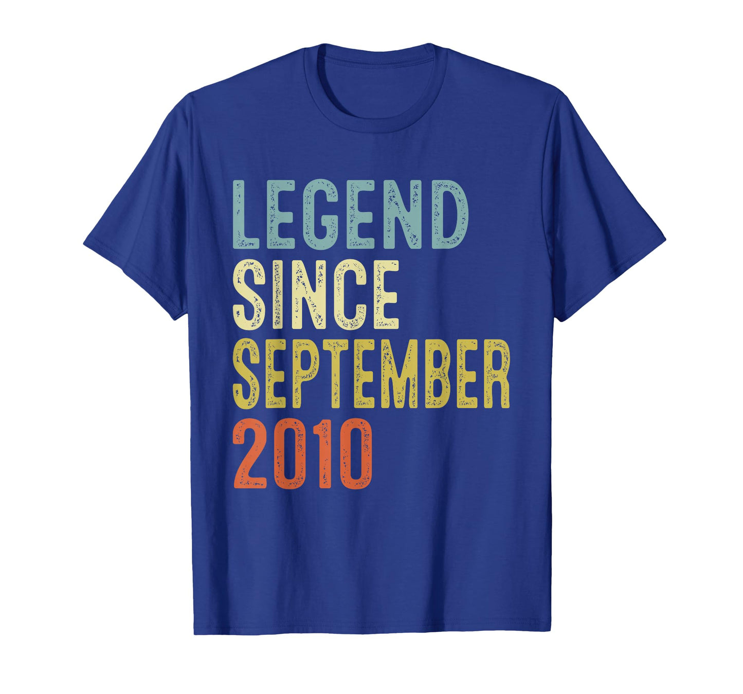 Legend Since September 2010 15th Birthday Gifts 15 Year Old T-Shirt