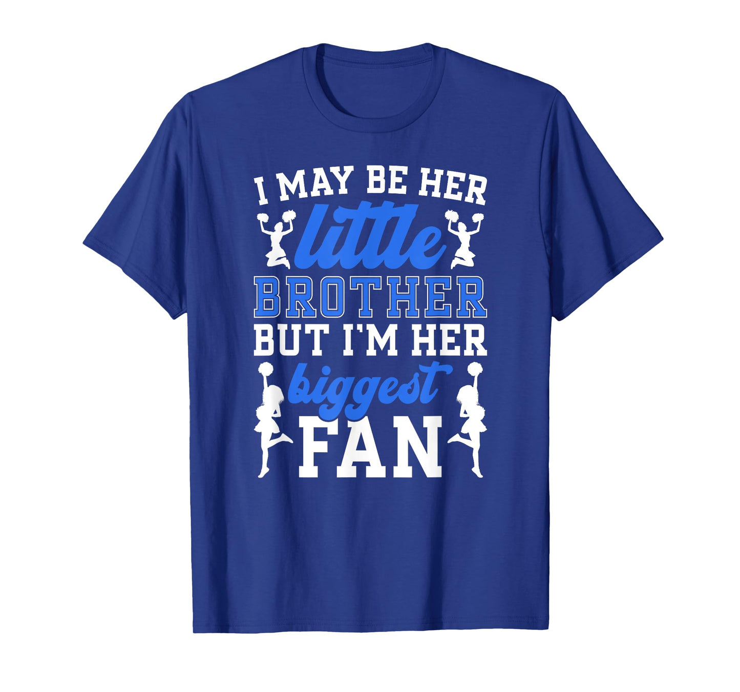 Her Biggest Fan Cheer Brother Of A Cheerleader Bro T-Shirt
