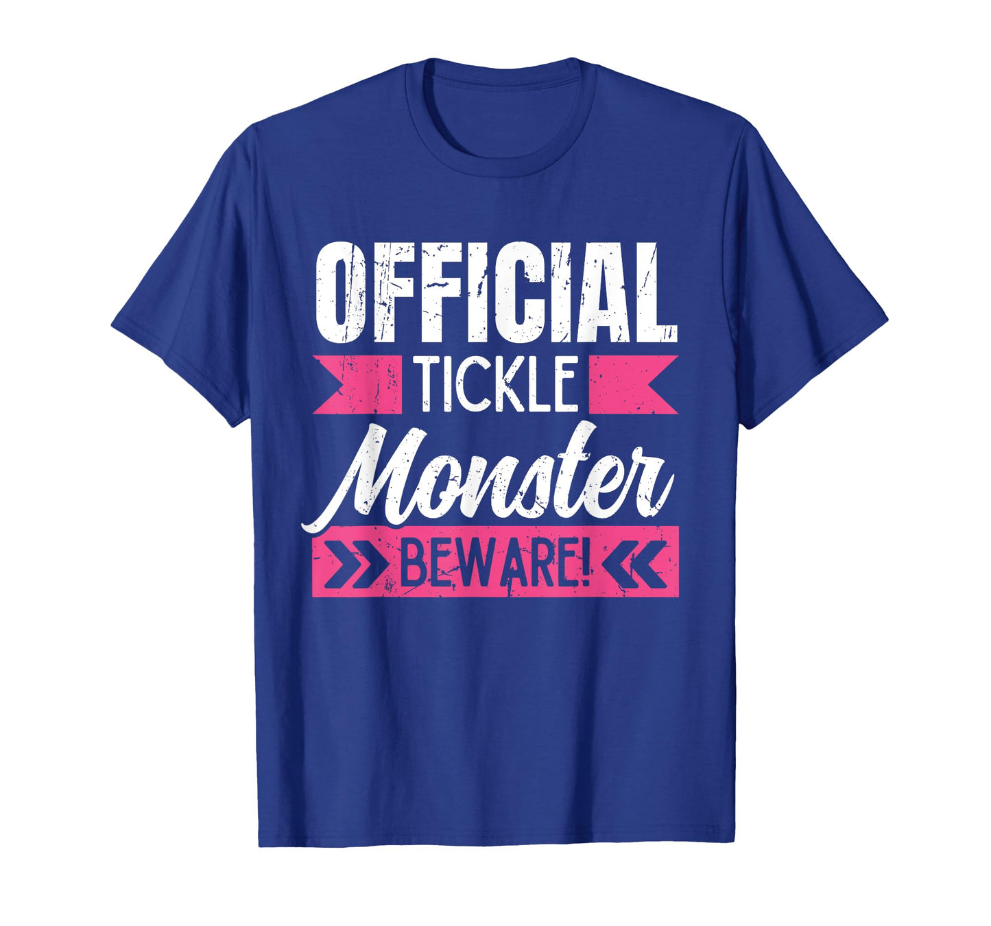 Official Tickle Monster Funny Mom Dad Grandparent Tickling T-Shirt