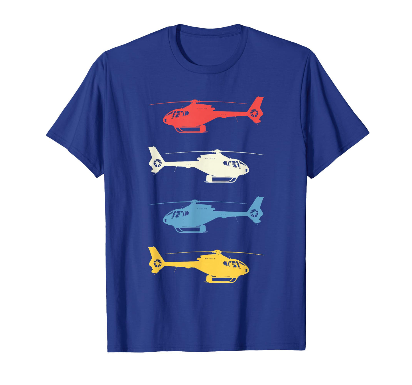 Helicopter Pilot Vintage Aviation Flying Helicopters Pilots T-Shirt