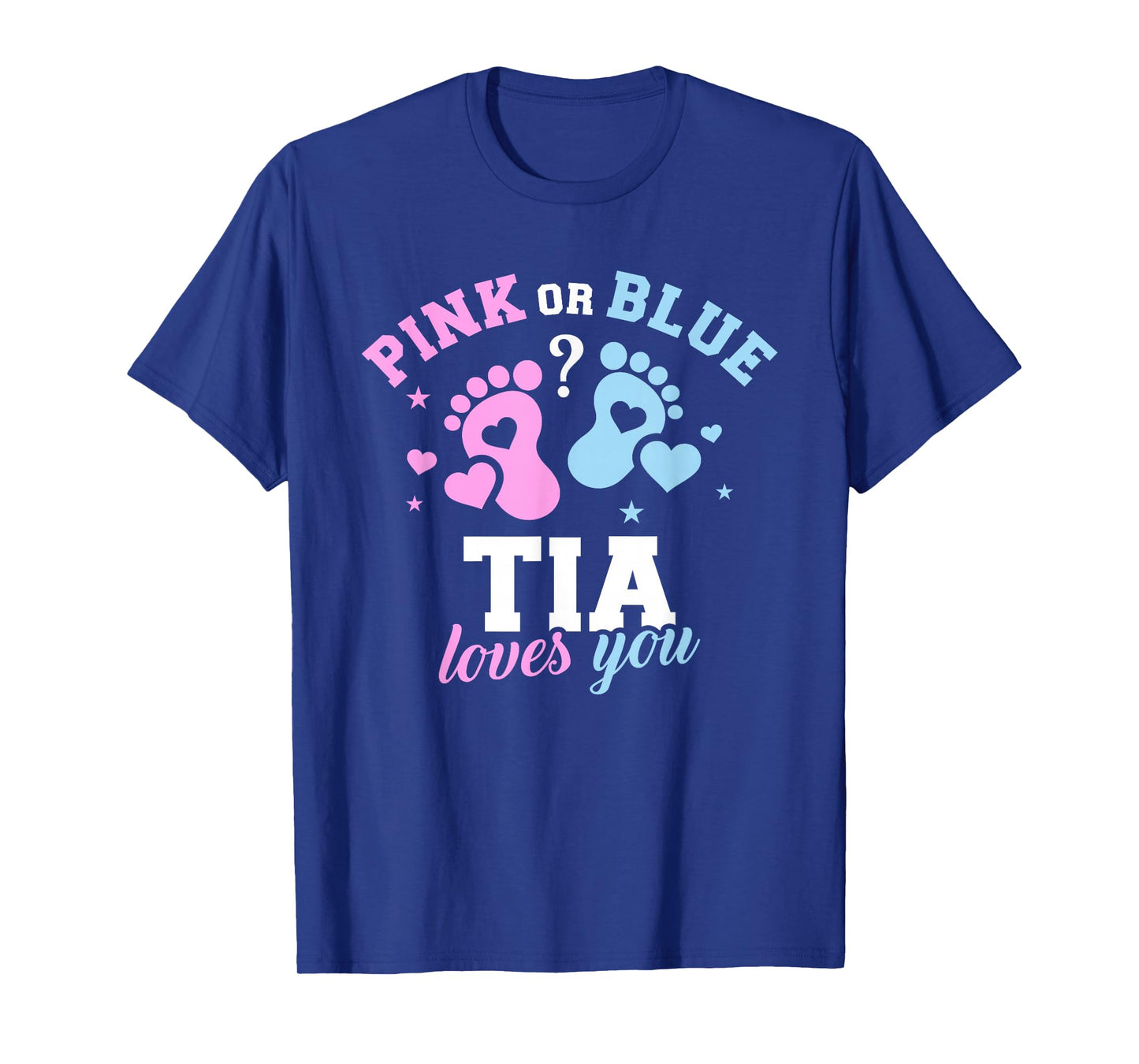 Gender reveal tia aunt T-Shirt