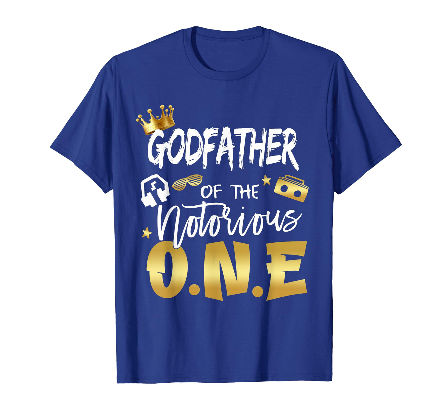 Godfather Of The Notorious One Old School 1st Birthday T-Shirt