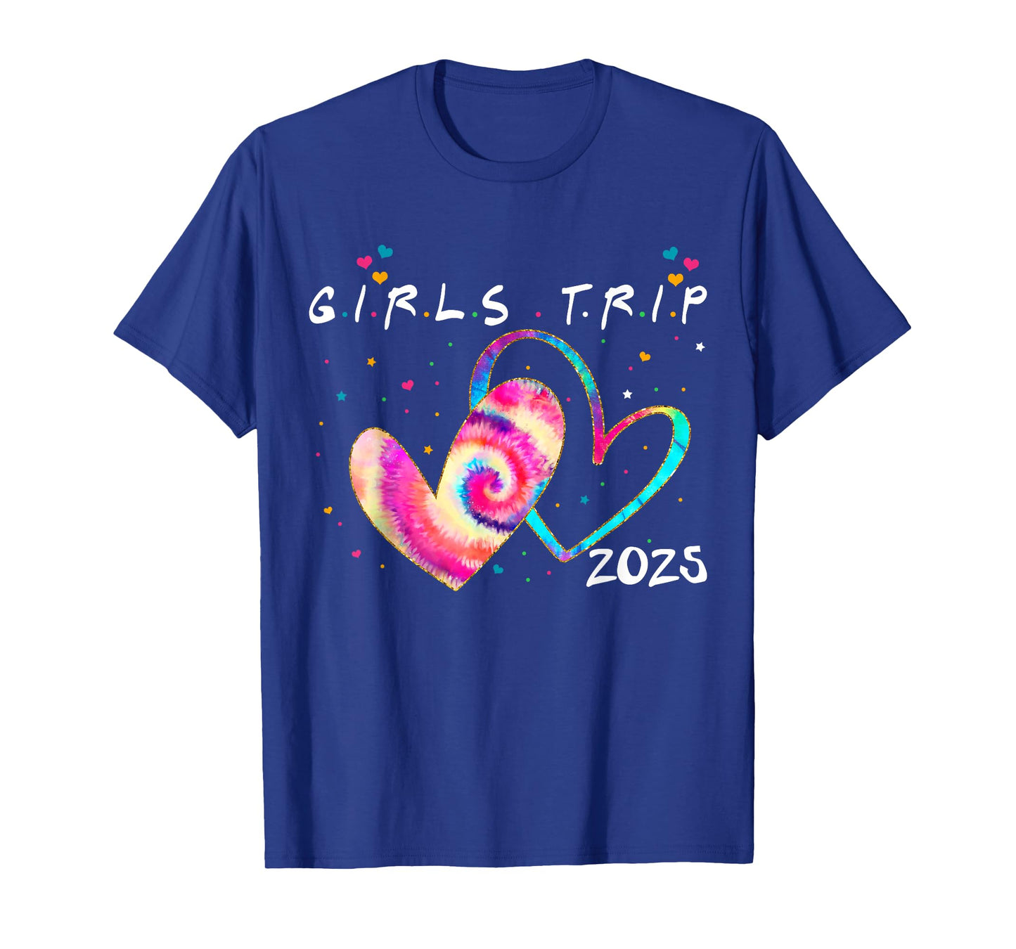 Girls Trip 2025 Summer Beach Vacation For Women Besties T-Shirt