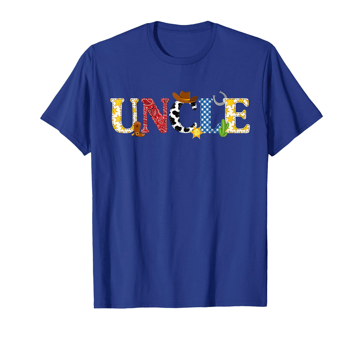 Uncle Matching Family Howdy Birthday Cowgirl Cowboy T-Shirt