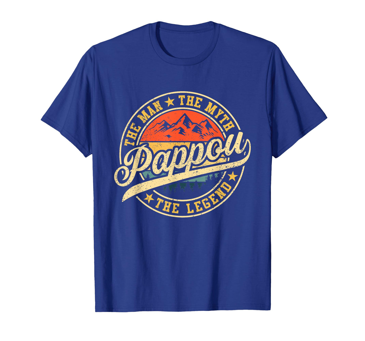 Pappou The Man The Myth The Legend Funny Father's Day T-Shirt
