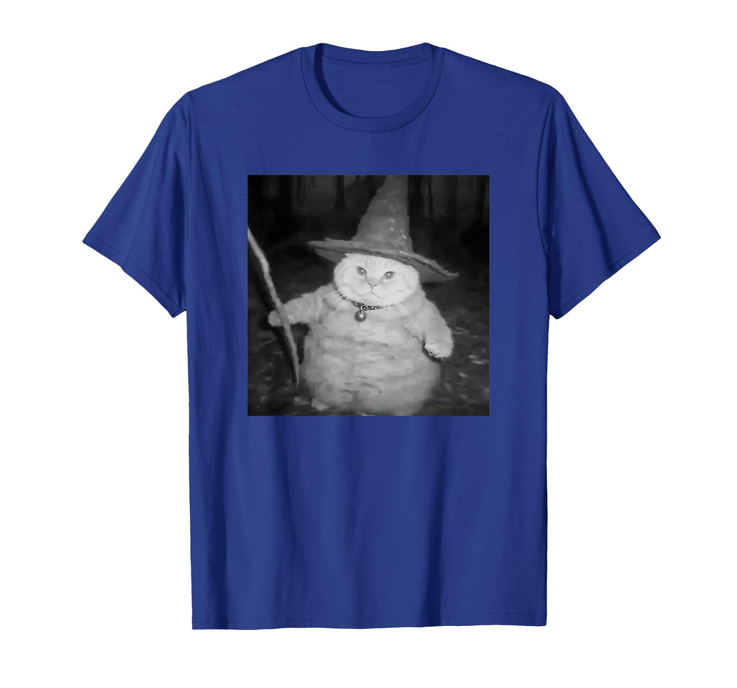 Magical Cat Wizard Meme Charm T-Shirt