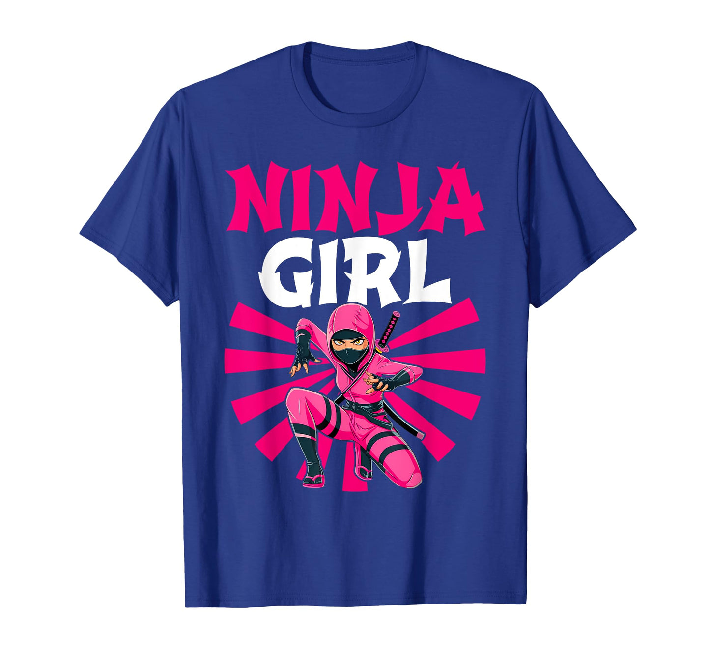 Cool Ninja Art For Women Girls Shinobi Ninja Training Ninja T-Shirt