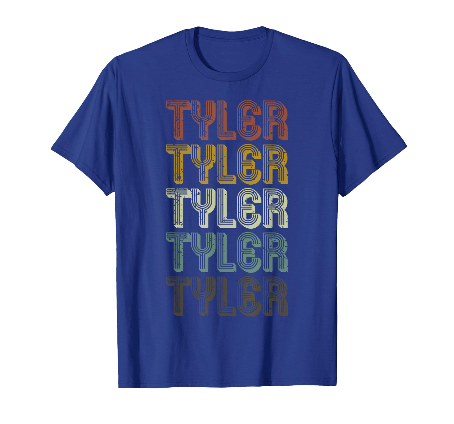 Retro Tyler First Name Personalized Tyler Groovy Vintage T-Shirt